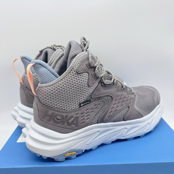 Hoka One One Anacapa 2 Mid GTX Hiking Shoe Boots Astral/ Illusion Womens US 10.5 - Picture 6 of 12